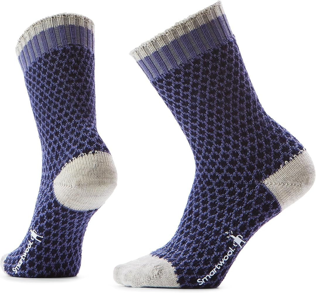 Smartwool Women's Everyday Cozy Popcorn Polka Dot Crew Socks | Amazon (US)