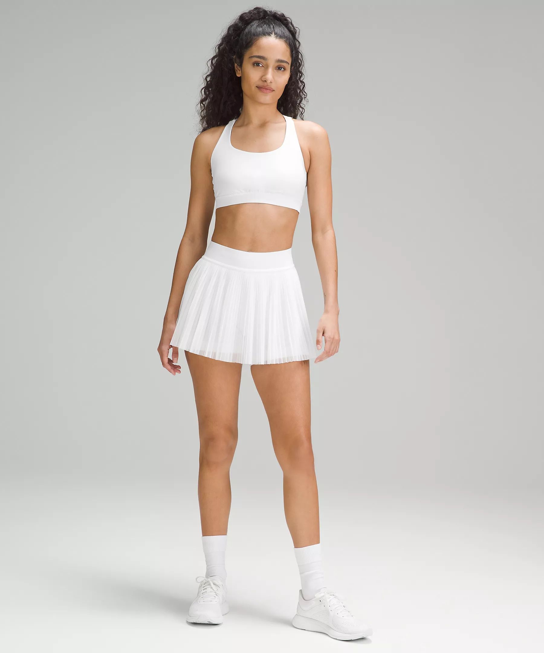 Mesh Pleats Mid-Rise Mini Tennis Skirt | Lululemon (US)