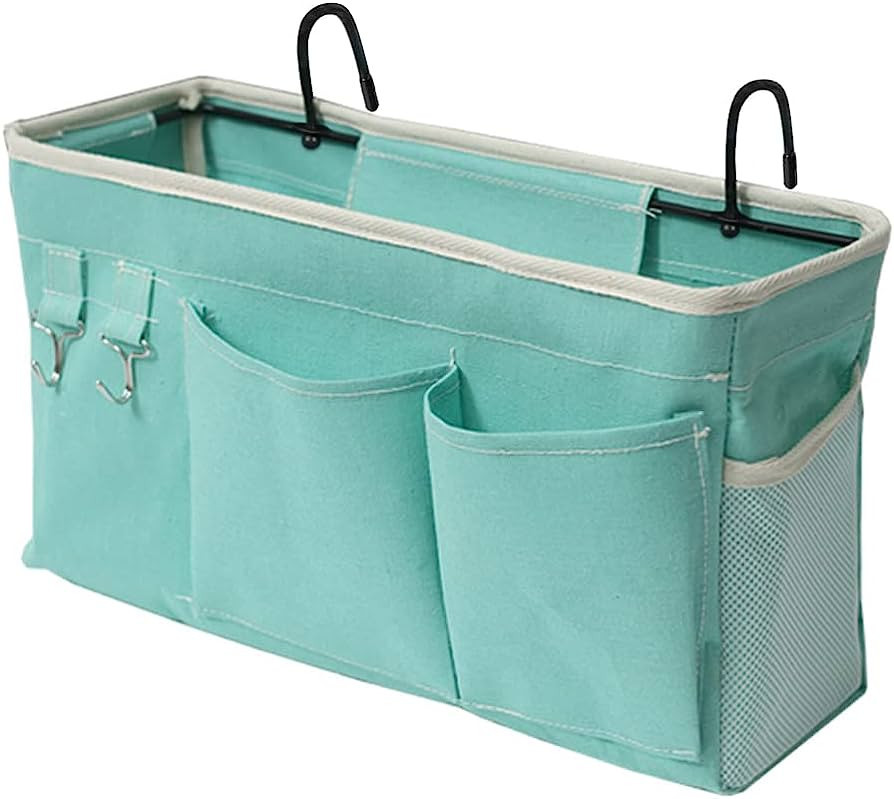 Loghot Bedside Caddy/Bedside Storage Bag Hanging Organizer for Bunk and Hospital Beds,Dorm Rooms ... | Amazon (US)