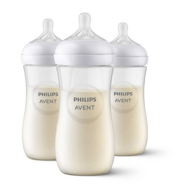 Philips Avent Natural Baby Bottle with Natural Response Nipple - Clear - 11oz | Target