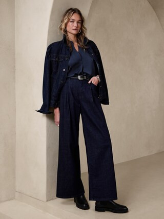 Volume-Sleeve Blouse | Banana Republic Factory