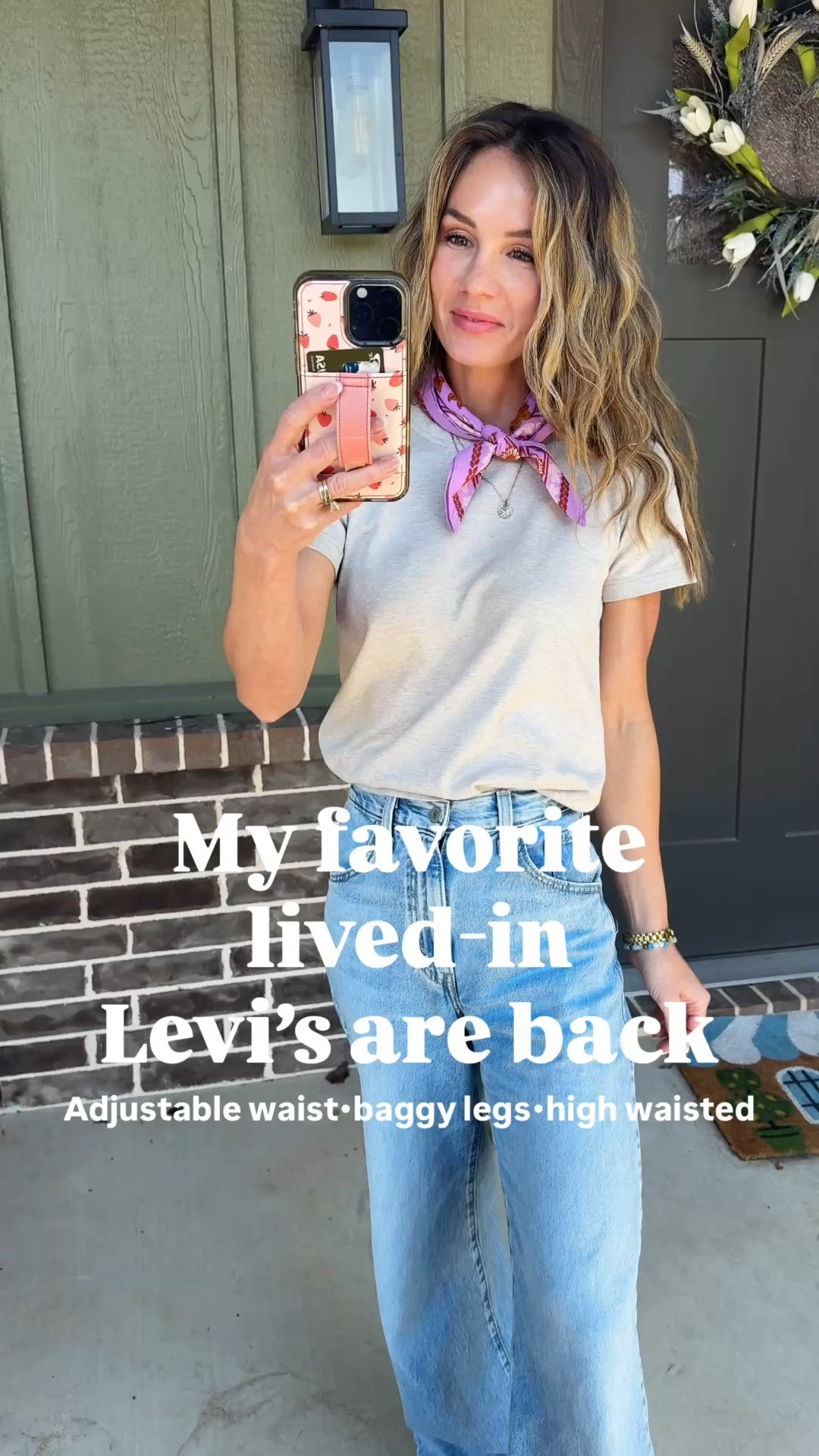 Comment “SHOP” for links!

Love these jeans and that the waist is adjustable. I have in black also! They have very minimal stretch. In my size 23, the denim is lived in and comfy, too! 
#levisjeans

#LTKPetite #LTKgrwm