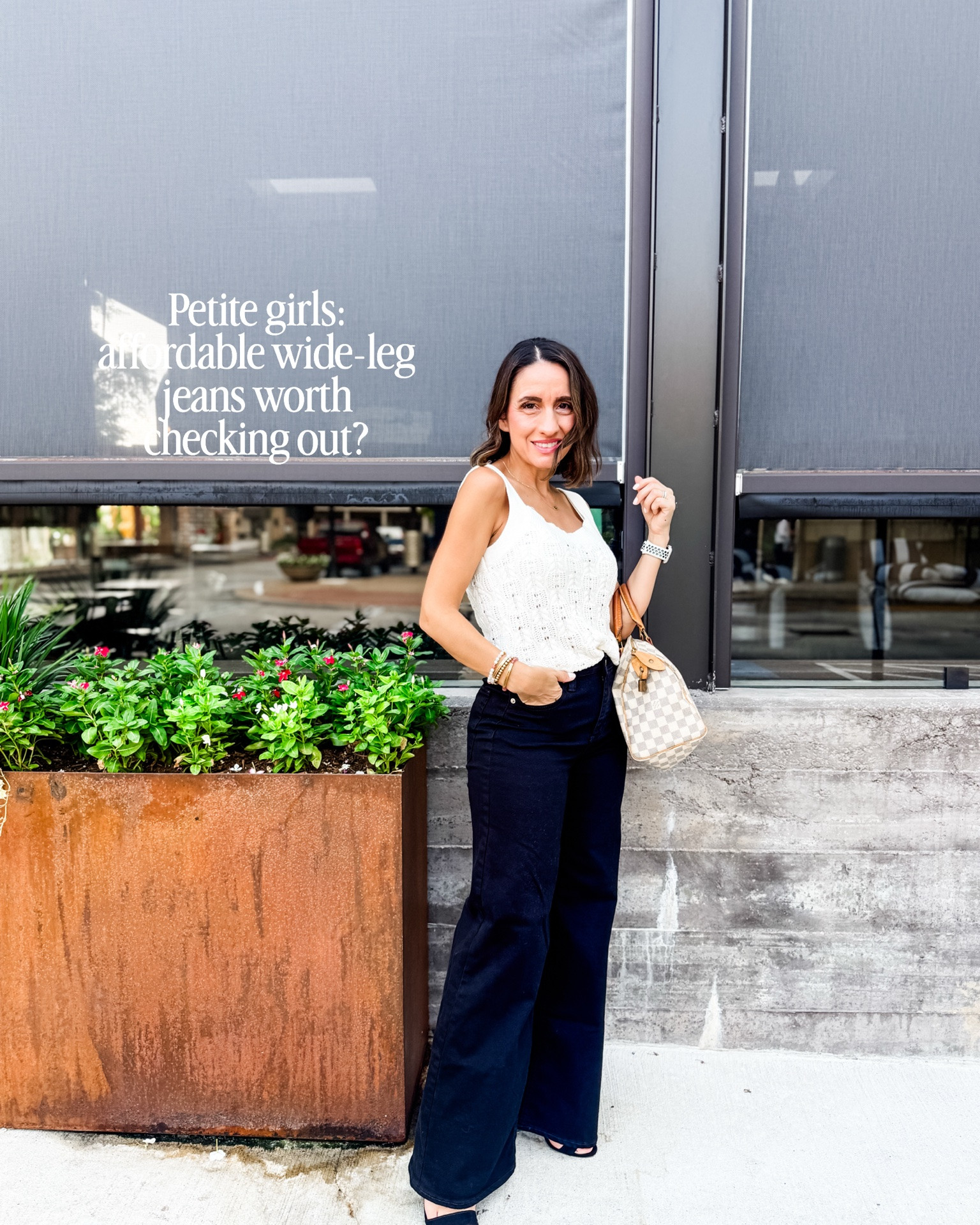 Petite girls, let’s talk wide-leg jeans. 🤍

These Universal Thread™ High-Rise Wide-Leg Jeans in Black Wash are a Target find worth a look!

I’m 5’0” and wearing a size 2.

✨ Fit tip: They run big, so if you’re between sizes, I’d recommend sizing down.

I love sharing the little details that make online shopping easier, especially when you’re petite!

Shop the jeans on my LTK. 🛍️

#PetiteStyle #TargetFinds #UniversalThread #PetiteFashion #LTKStyle