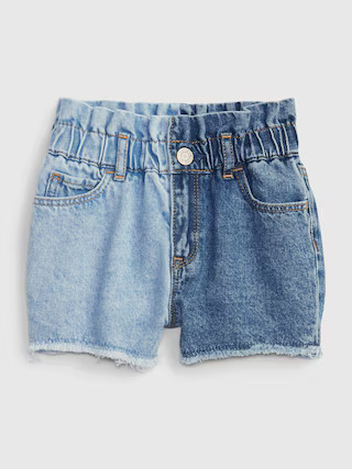 Toddler Just Like Mom Denim Shorts with Washwell | Gap (US)