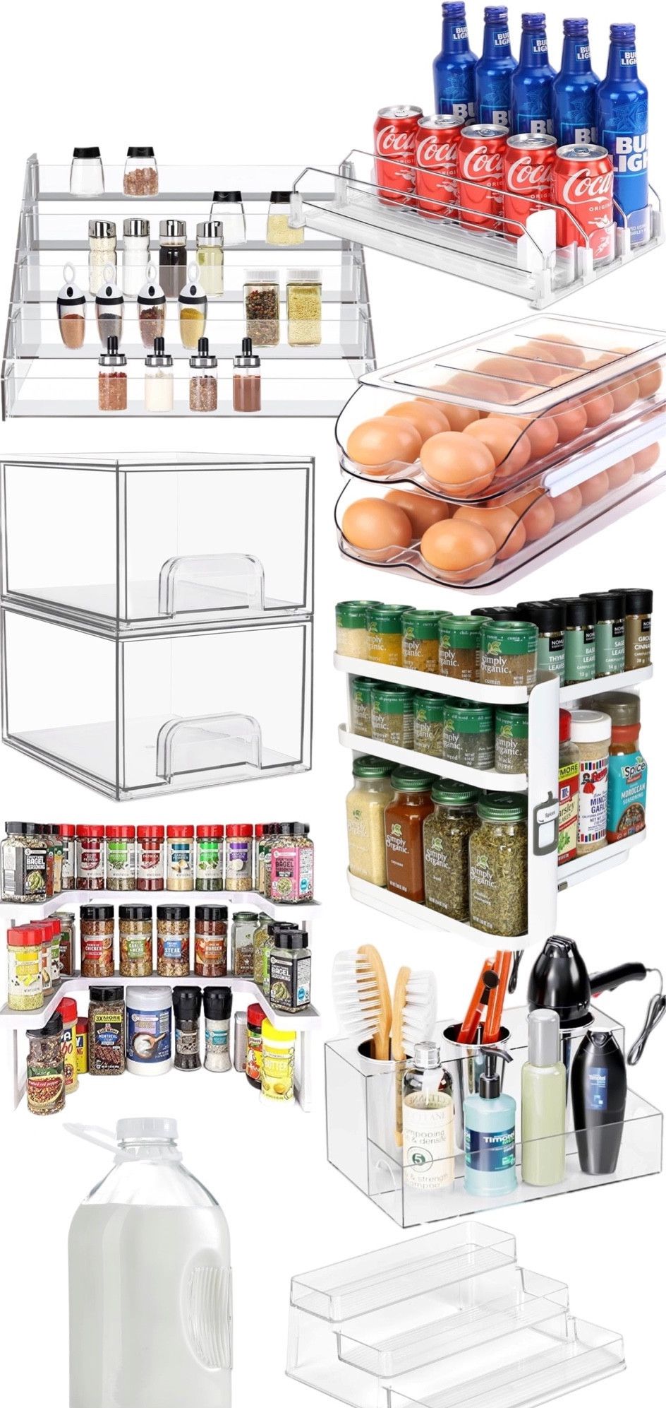 get organized with me! it’s time to finish organizing my kitchen, pantries, refrigerator, spice cabinet, and bathroom! hopefully these cabinets will help! 

#LTKbeauty #LTKhome #LTKfindsunder50