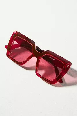 Tonal Lens Square Sunglasses | Anthropologie (US)