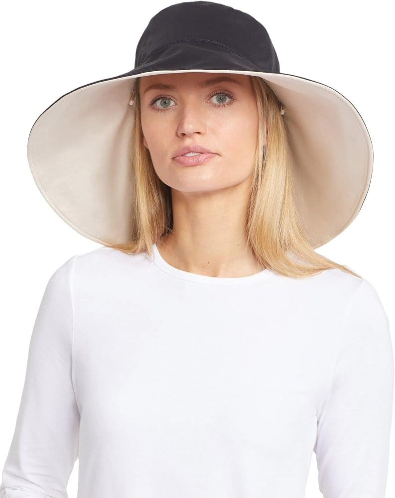 Solbari Ultra Wide Brim Sun Hat UPF 50+ Packable UV Sun Protection Hats with Full Coverage Brim | Amazon (US)