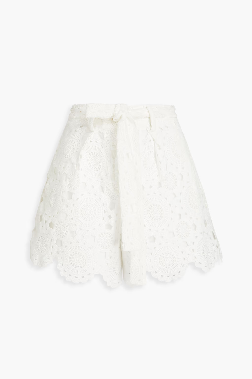 MAJE Scalloped guipure lace shorts | Sale up to 70% off | THE OUTNET | The Outnet (UK and Europe)