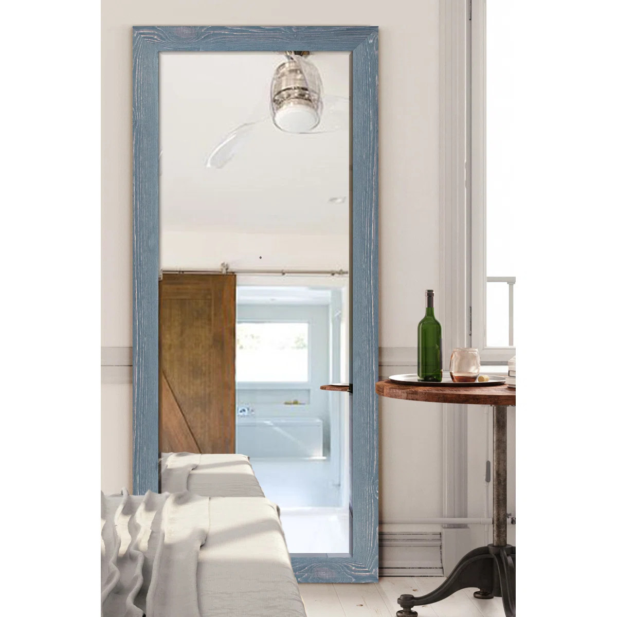Migel Wood Flat Mirror | Wayfair North America