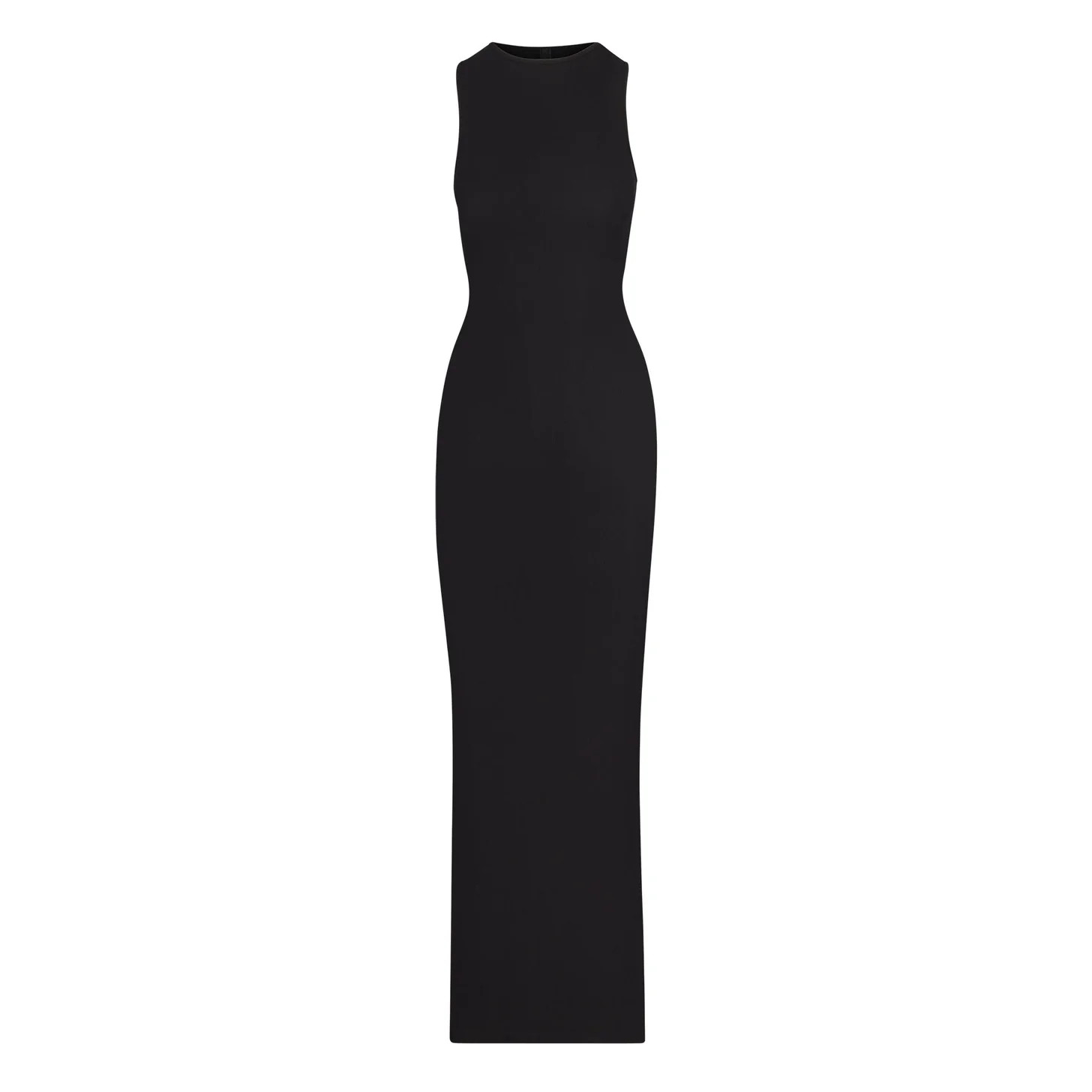 SOFT LOUNGE SLEEVELESS LONG DRESS | ONYX | SKIMS (US)