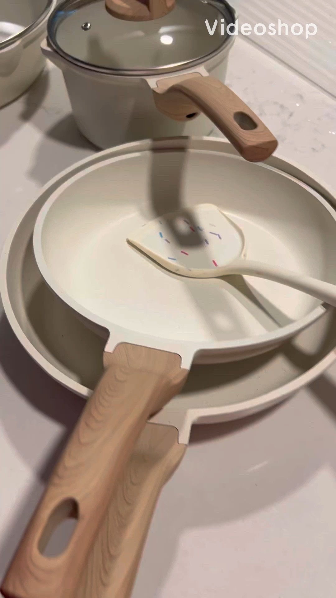 We love this nonstick white granite induction kitchen cookware set from Amazon! 

On deal today for Under $90 with the deal and coupon!

Kitchen, cookware, white kitchen pan set, sauté pan with natural colored handles.
#kitchen, #amazon #cookware

#LTKsalealert #LTKFind #LTKstyletip