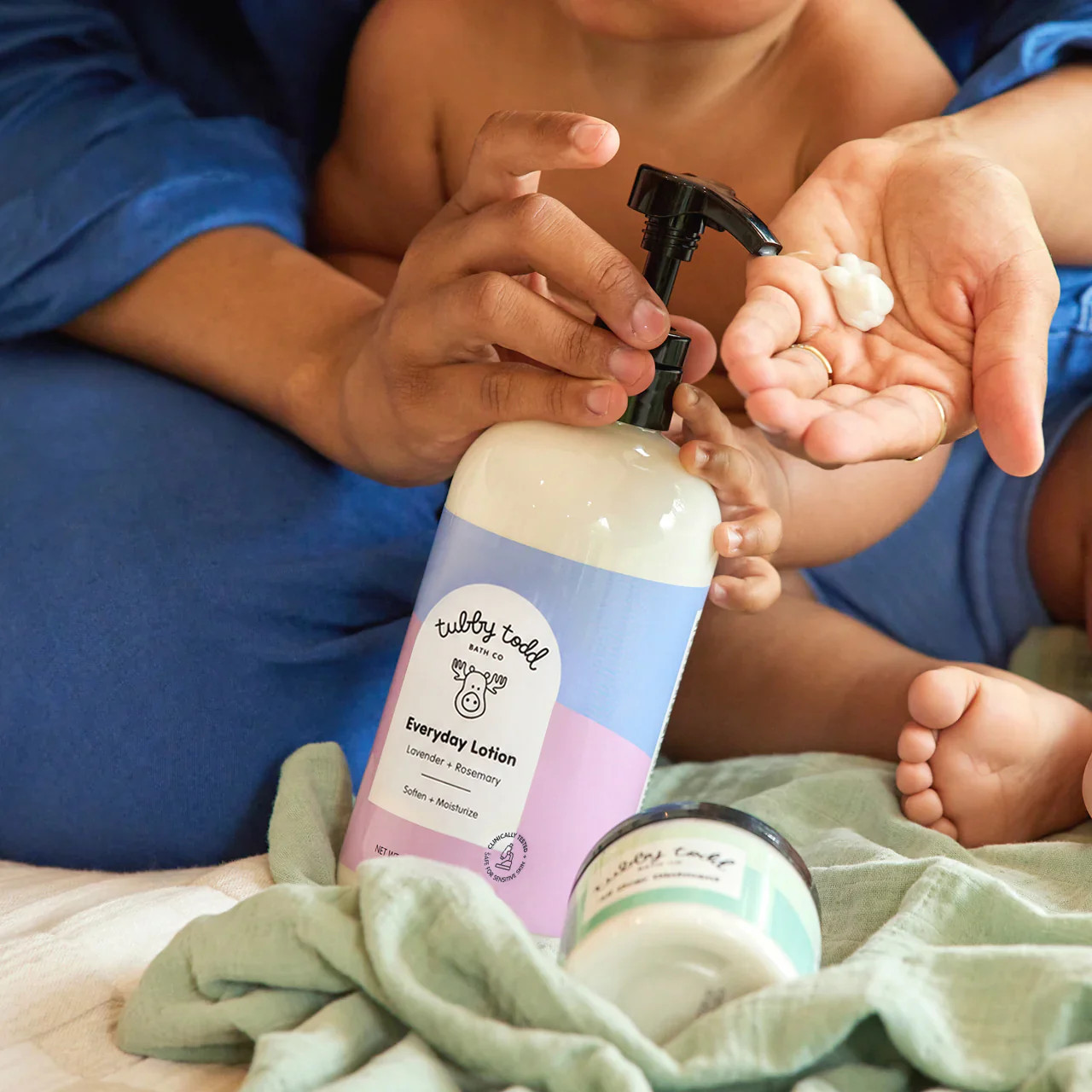 Everyday Lotion - Lavender & Rosemary / 25 oz | Tubby Todd Bath Co.