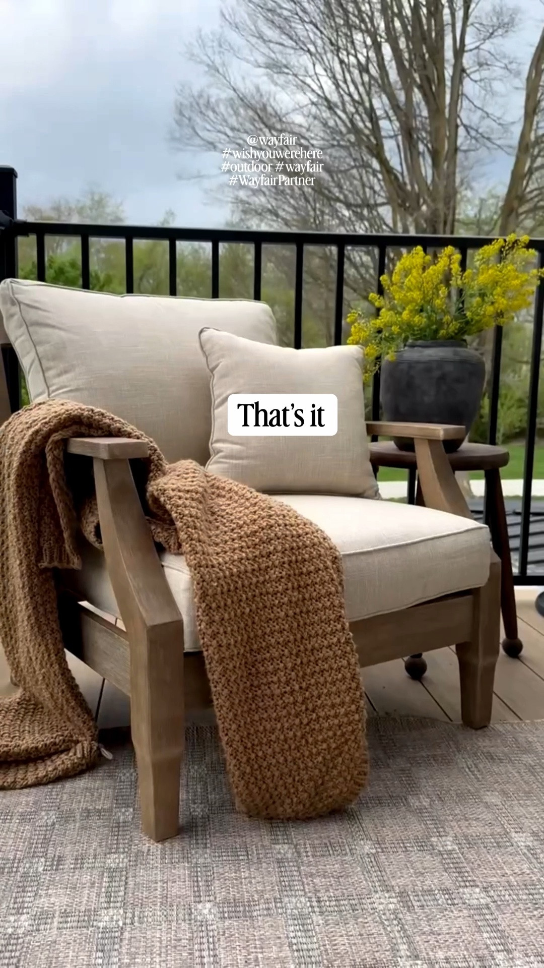 #ad This made our patio feel so much more high end. 

I didn’t want anything bulky or overly matched and this ended up working so much better for our space. It feels more relaxed, way more usable, and just looks more elevated.

The striped lounge chair is so good and perfect by the pool or on a patio. It’s comfortable and just makes the whole space feel more finished. And the ottomans are so versatile. We’ve been using them as extra seating or as a footrest depending on the day.

Be sure to follow us on the @shop.LTK app INTERIORJEMS to see all our exclusive posts 🤍

#liketkit  

@wayfair #wishyouwerehere#outdoor #wayfair #WayfairPartner

#LTKSaleAlert #LTKHome