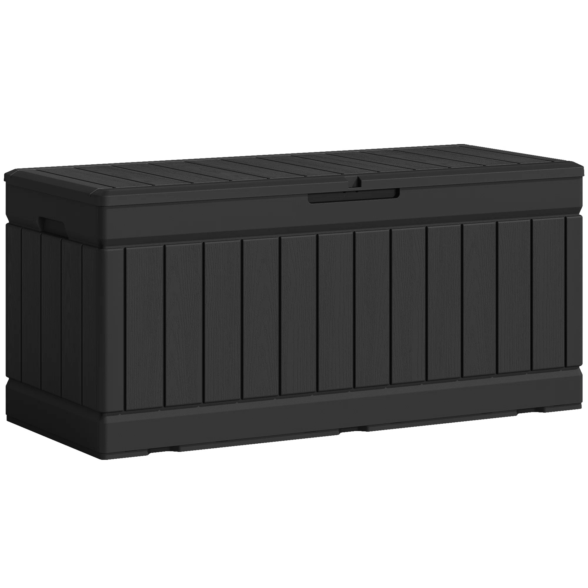 Furmax 45.3'' W 82 Gallons Water Resistant Lockable Deck Box | Wayfair North America