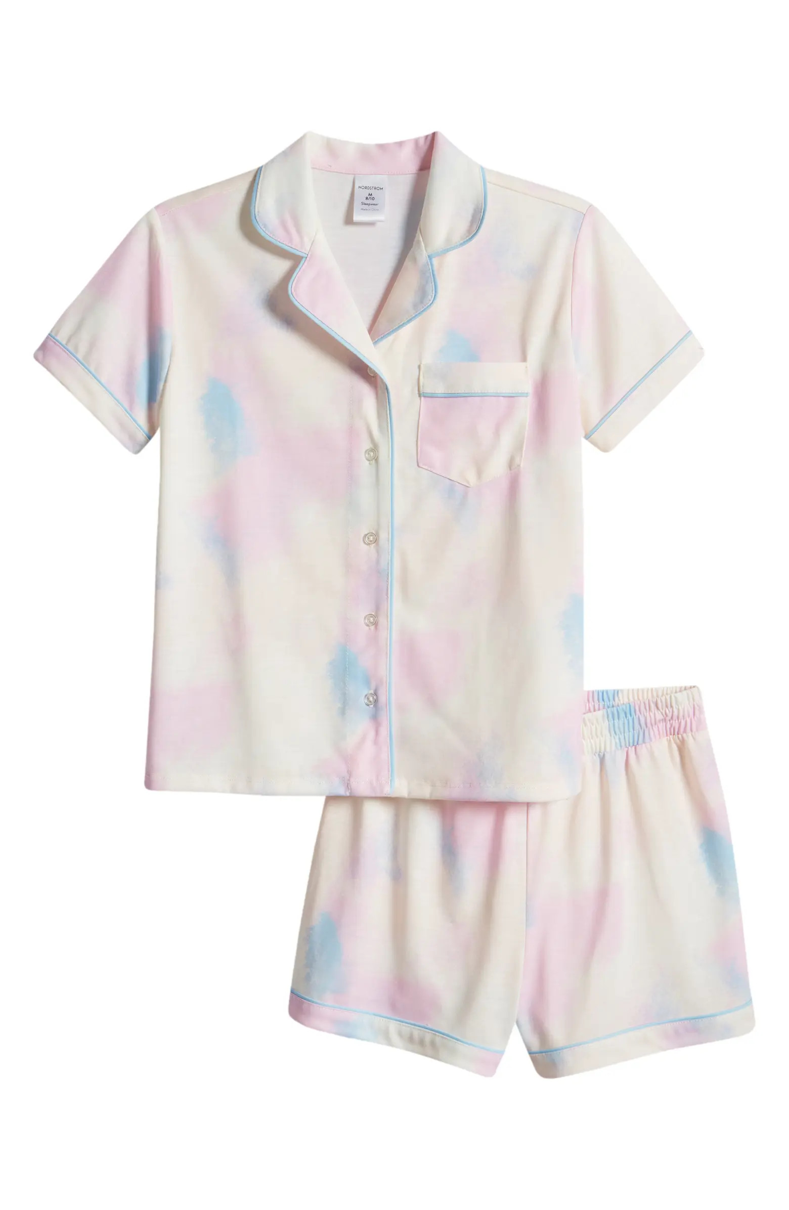 Nordstrom Kids' Print Two-Piece Short Pajamas | Nordstrom | Nordstrom