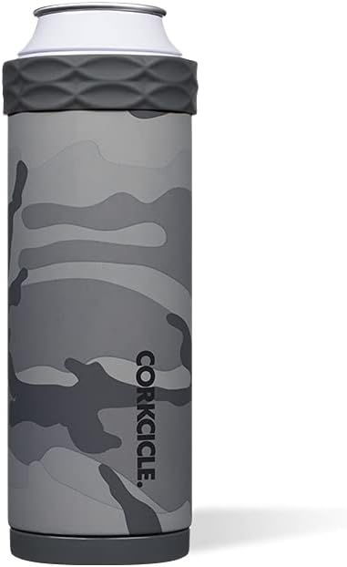 Corkcicle Slim Arctican- Stainless Steel Insulated Can & Bottle Holder, Grey Camo | Amazon (US)