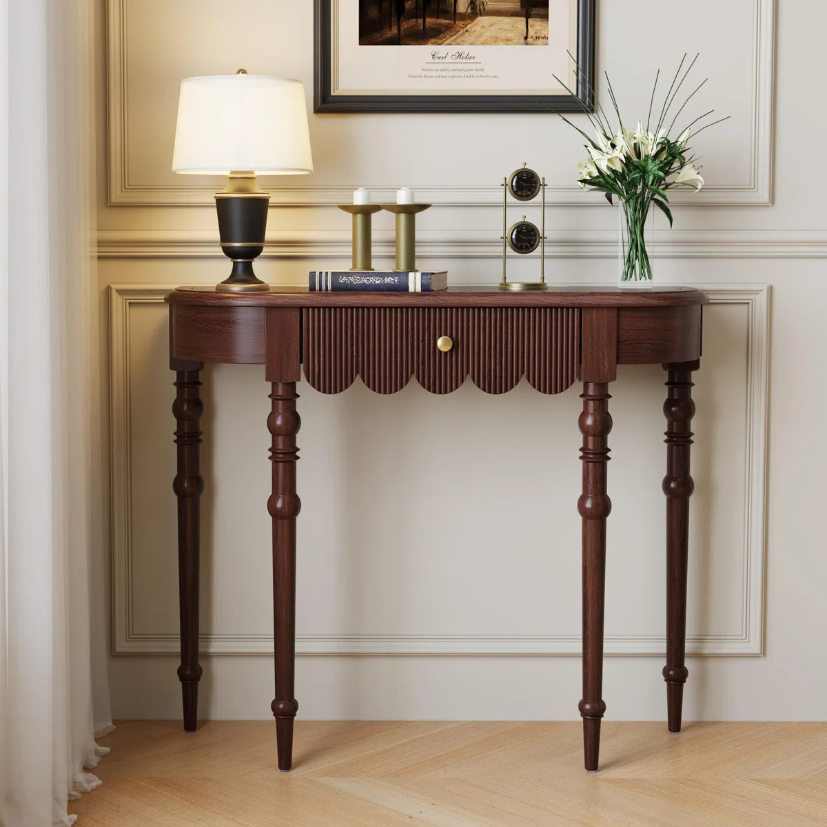 39" Solid Wood Console Table | Wayfair North America
