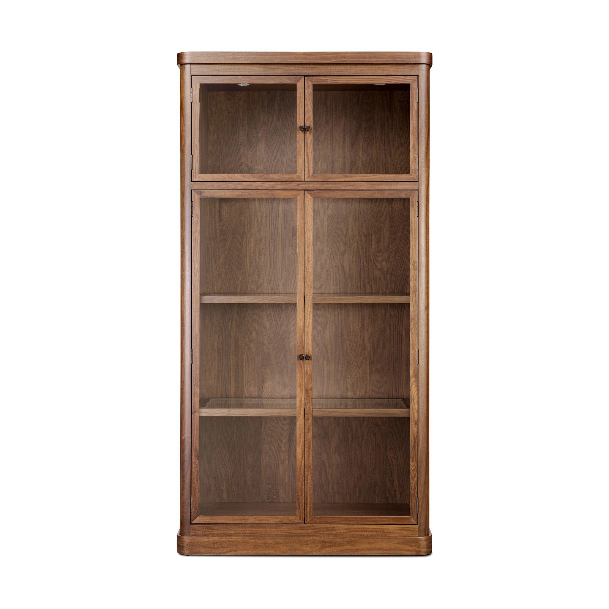 Gleason Cabinet-Dark Brown Walnut | Perigold
