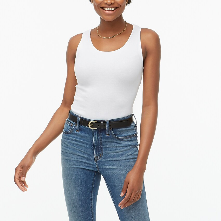 Scoopneck tank bodysuit | J.Crew Factory