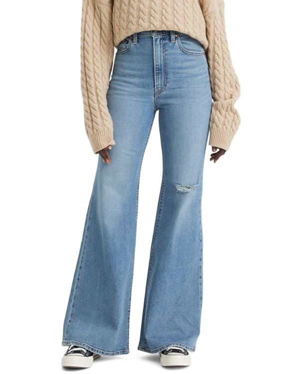 Levi's Women's Ribcage Bell Bottom Jeans | Amazon (US)