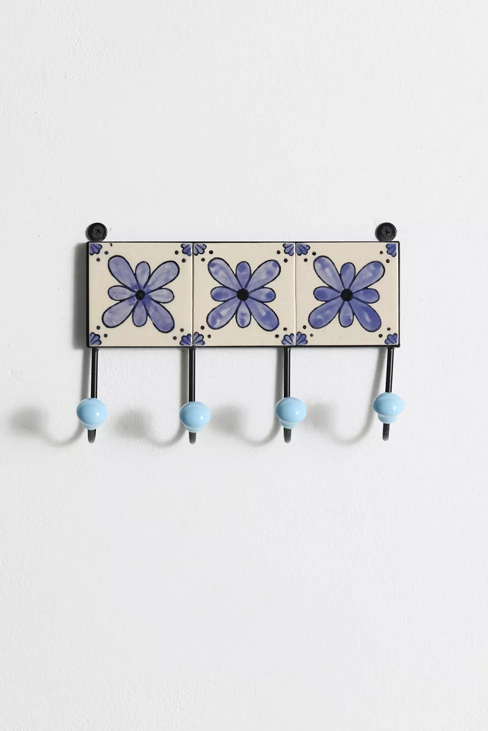 Multi Ceramic Tile Wall Hook | Urban Outfitters (US and RoW)