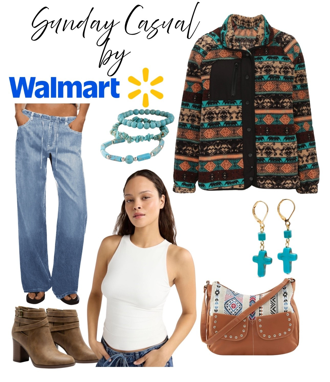 Sunday Casual by Walmart 💙🕊️

#LTKootd #LTKOver40 #LTKSpringSale