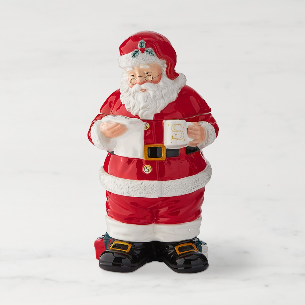 'Twas the Night Before Christmas Santa Cookie Jar | Williams-Sonoma