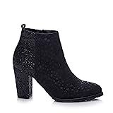 Girl Boss New York Women's Black Bootie | Amazon (US)