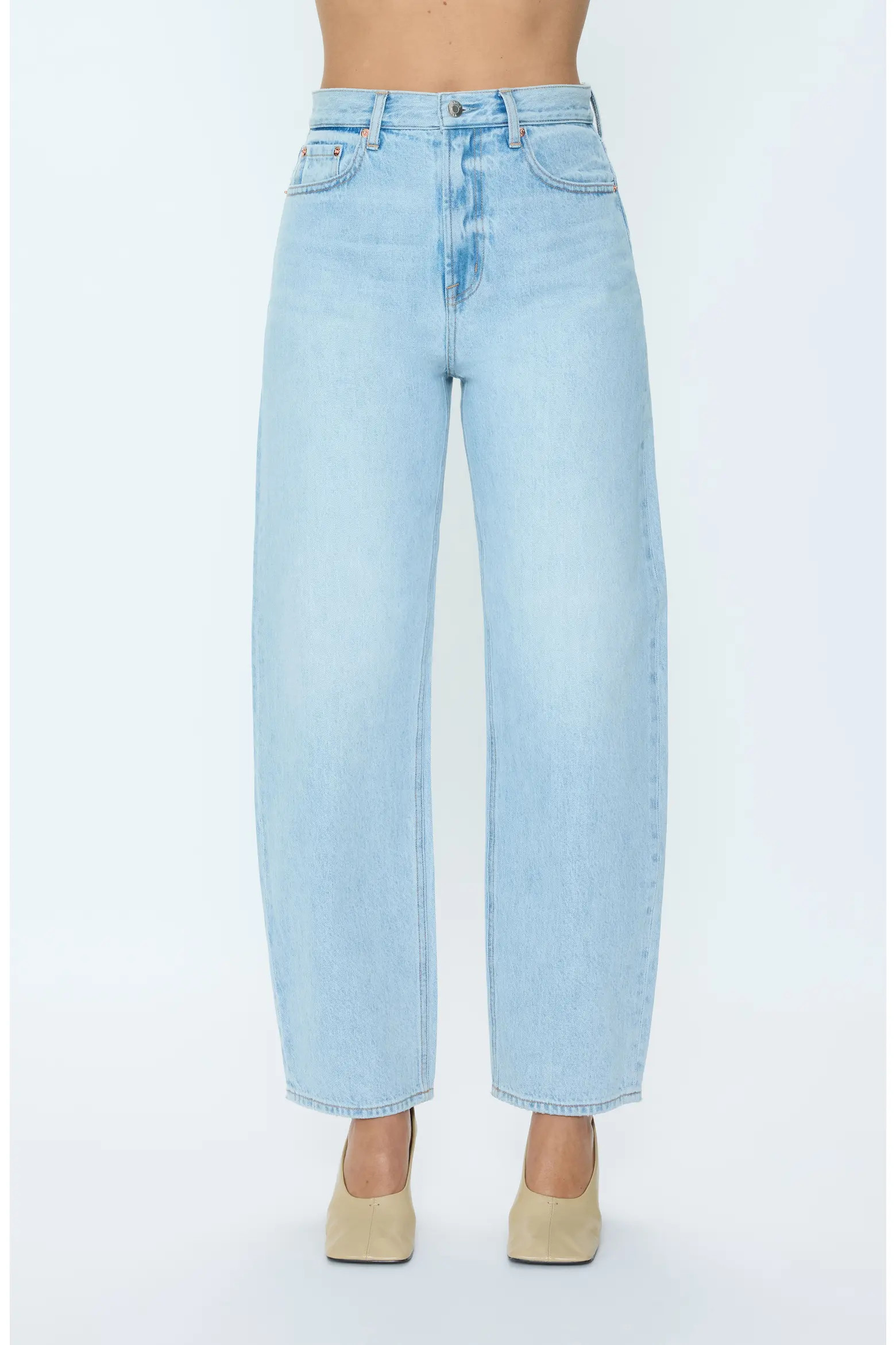 Wes High Waist Barrel Jeans (Women) | Nordstrom | Nordstrom
