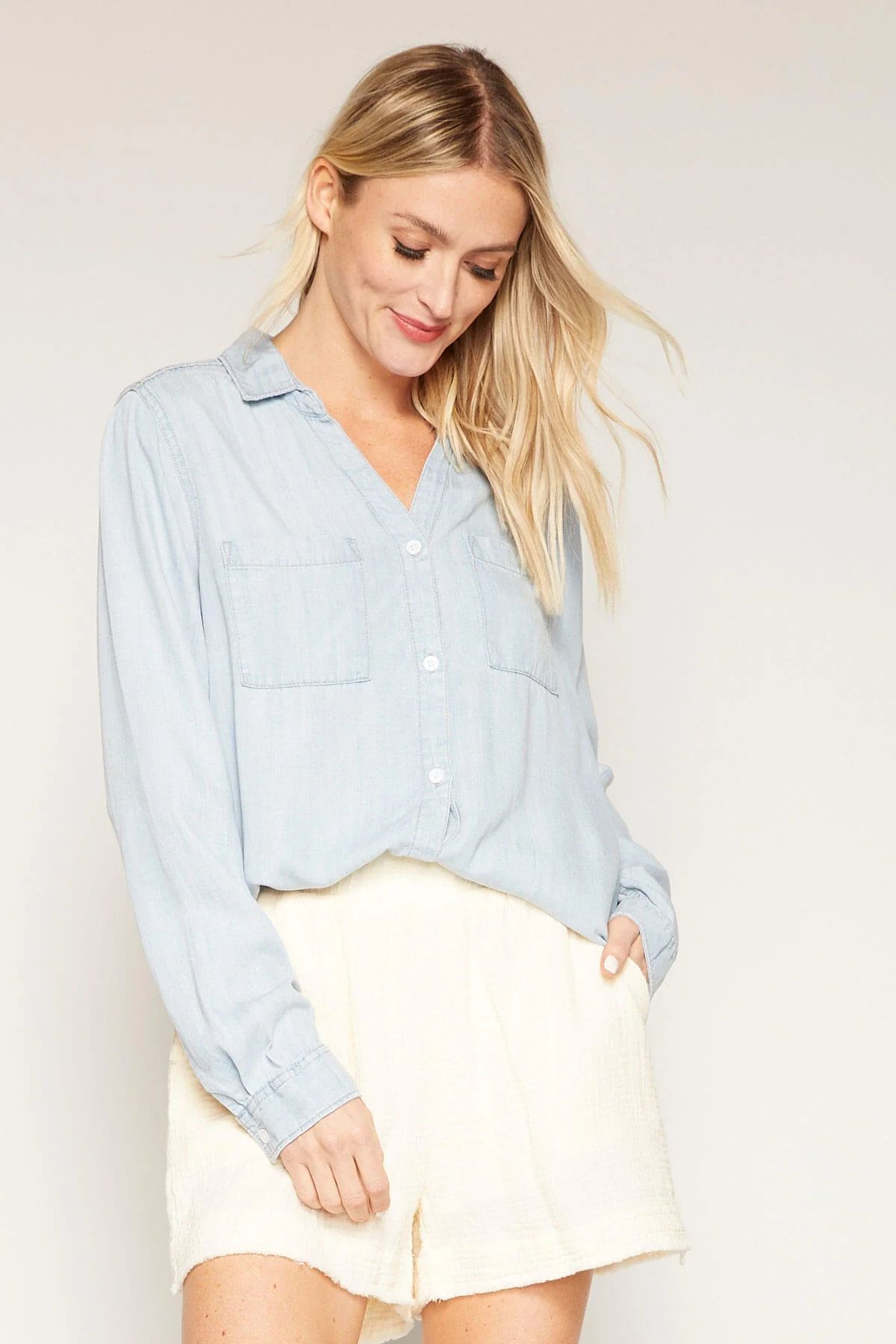 Thread and Supply Chambray Ginger Shirt | Social Threads