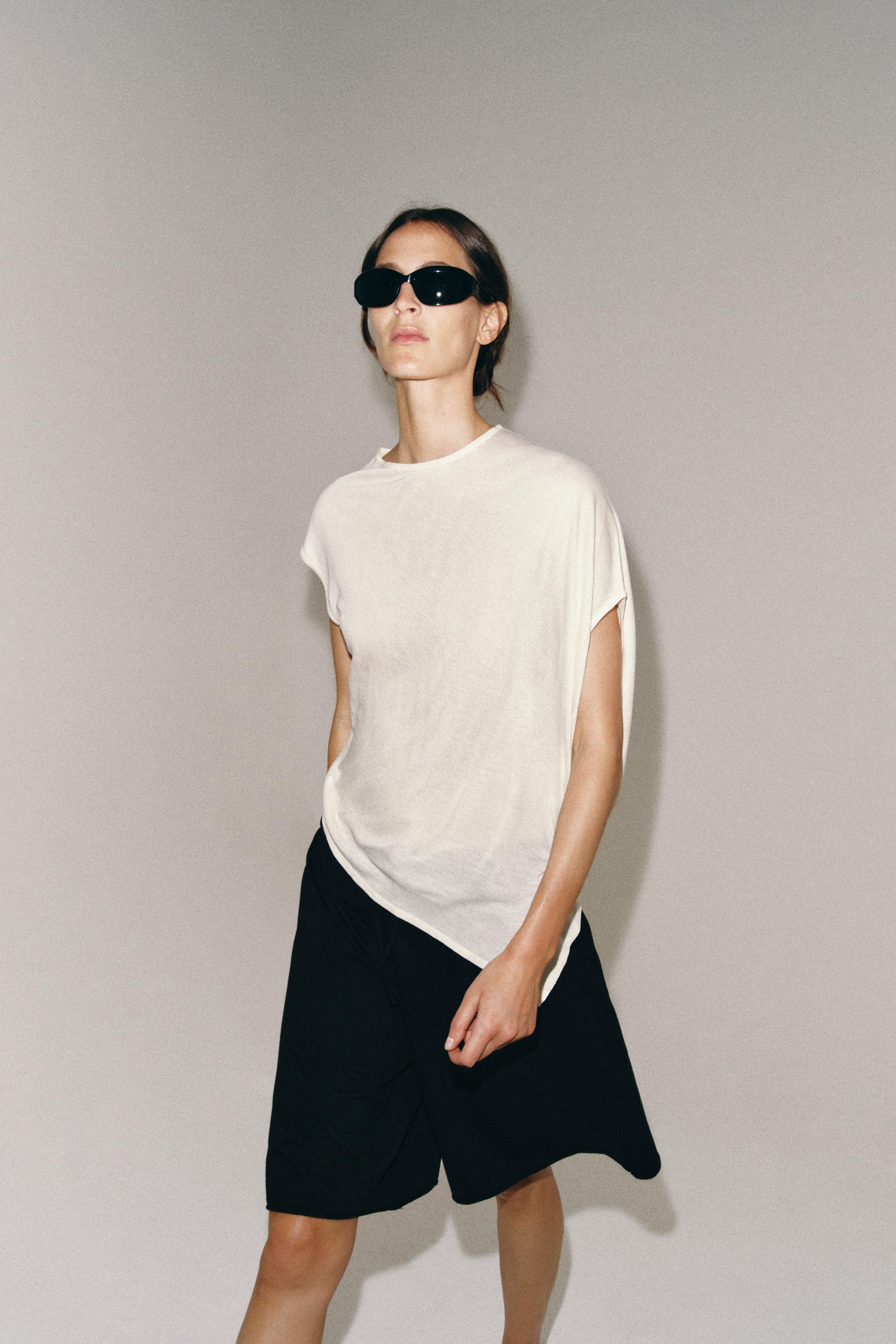 ASYMMETRIC KNIT JUMPER | Zara UK