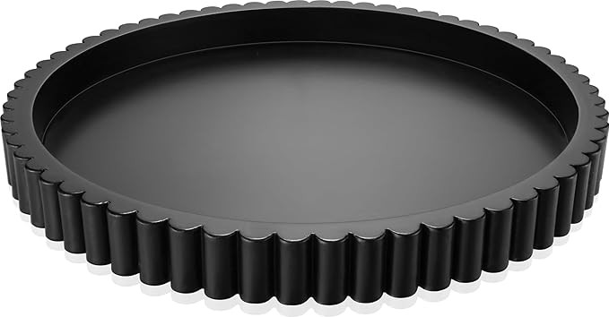 Handmade 12in Decorative Tray for Coffee Table Tray Decor, Black Wooden Decorative Round Tray for... | Amazon (US)