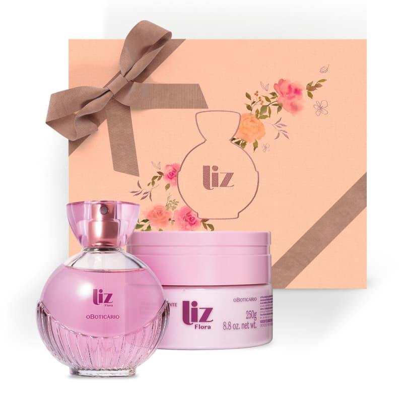 Combo Presente Dia das Mães Liz Flora: Desodorante Colônia 100ml + Hidratante Desodorante 250g ... | oBoticario (BR)