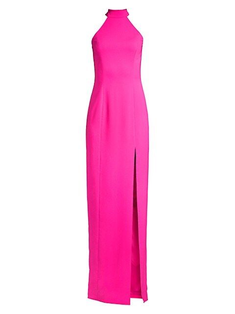 Carlah Halter Slit Gown | Saks Fifth Avenue