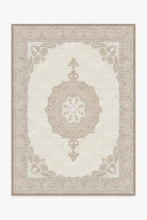 Tisa Natural Pearl Rug | Ruggable