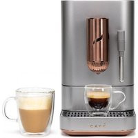 Cafe CAFÉ™ AFFETTO Automatic Espresso Machine + Frother in Steel Silver size 12.48 H x 7.09 W x 16.10 D | C7CEBBS2RS3 | Cafe Appliances (US)