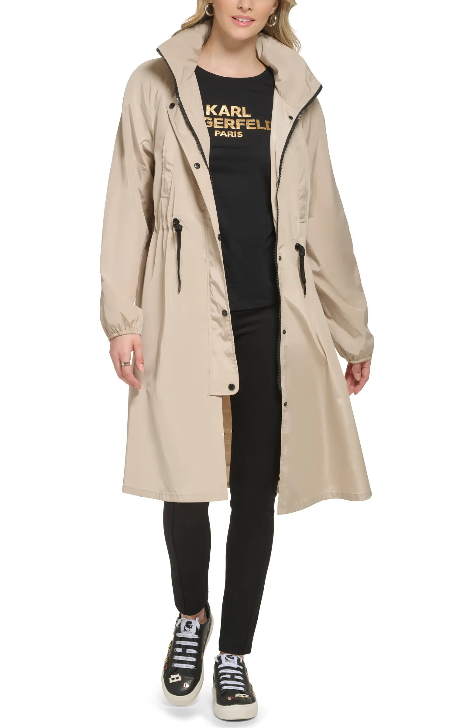 Skirted Hooded Coat | Nordstrom