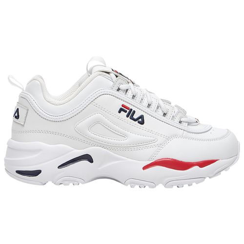 Fila Disruptor II X Ray Tracer - Women's Training Shoes - White / Navy / Red, Size 9.5 | Eastbay