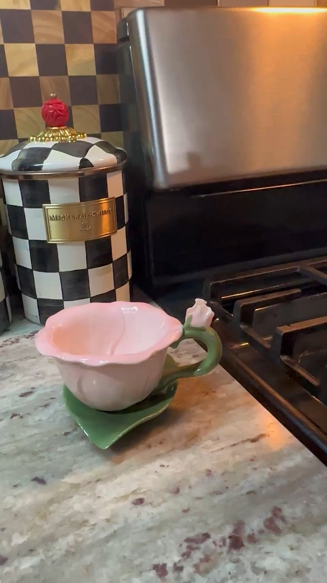 This flower coffee cup with its matching saucer is so beautiful perfect for adding a soft spring touch to your home decor. 🌸☕️

#LTKMothersDay #LTKSeasonal #LTKmorningroutine