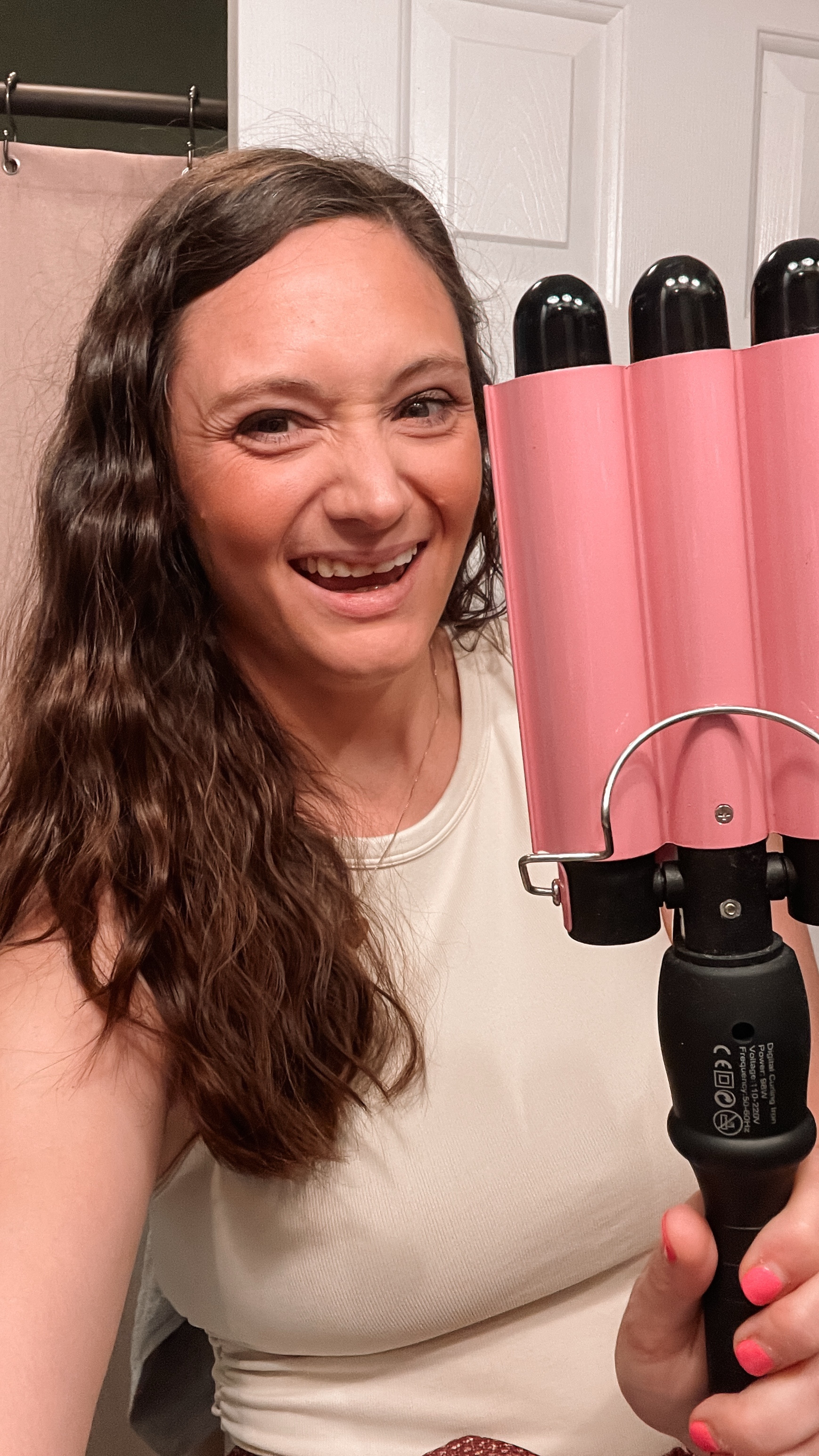 ☀️SUMMER HAIR = MADE EASY☀️
This is hands-down my favorite hair tool for the season. It gives me effortless beachy waves without the arm workout or salon price tag 🙌🏼 Perfect for travel, mom life, or just pretending you live by the beach 🏖️ 

#summerhair #hairtools #beachwaves 

#LTKFamily #LTKStyleTip #LTKBeauty