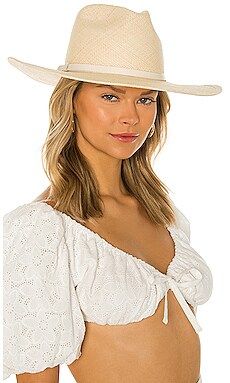 Hat Attack XL Panama Hat in Natural & Bone from Revolve.com | Revolve Clothing (Global)