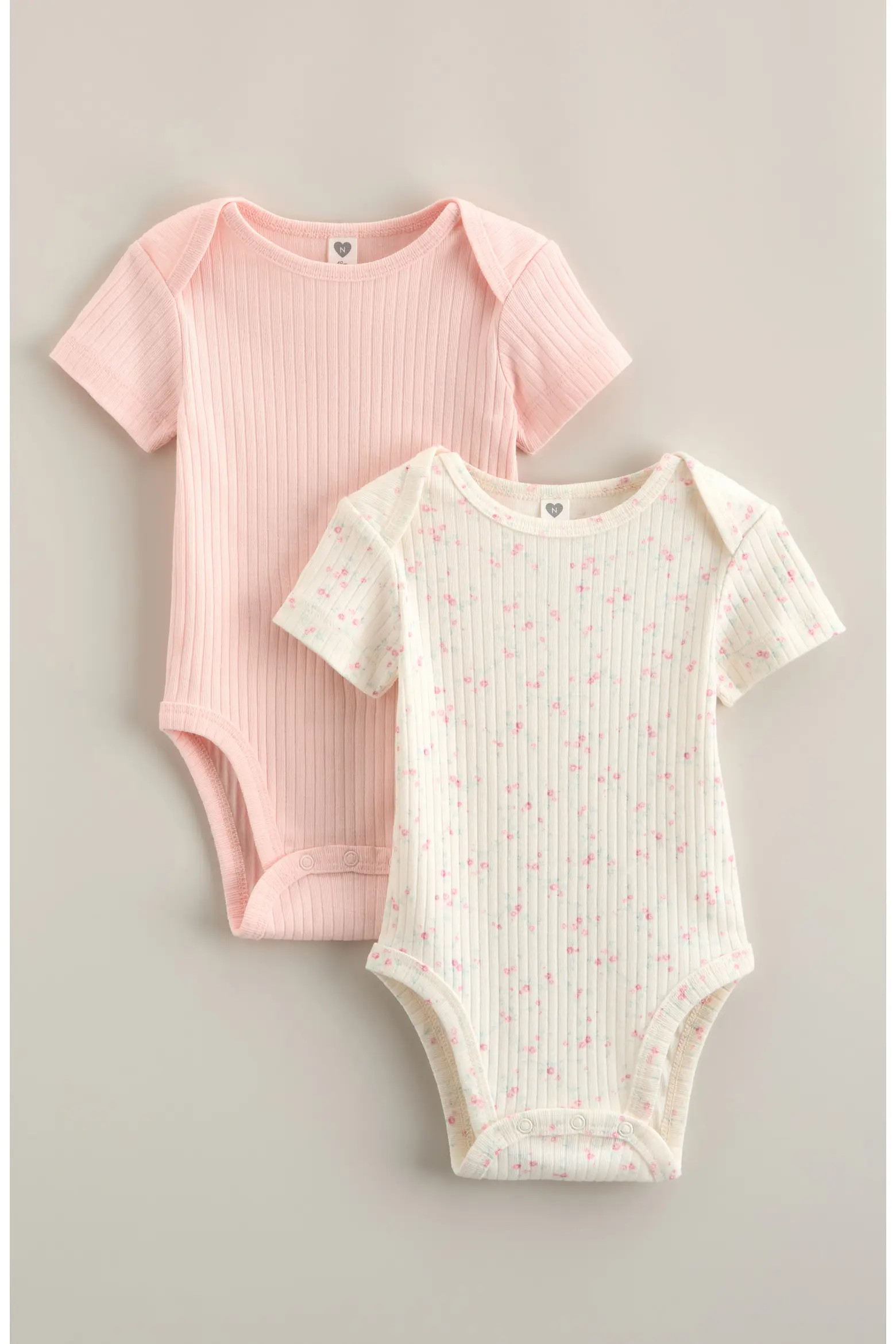 Assorted 2-Pack Cotton Blend Rib Bodysuits (Women) | Nordstrom | Nordstrom