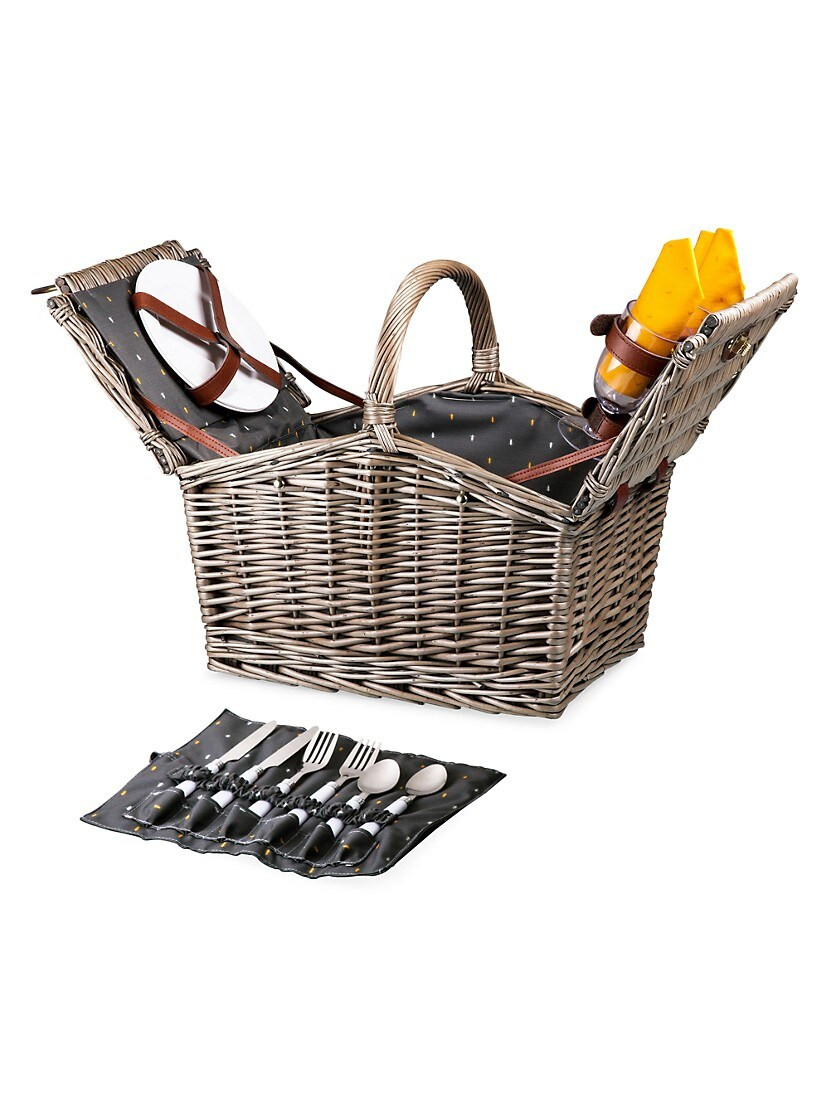 Piccadilly 13-Piece Picnic Basket Set | Saks Fifth Avenue