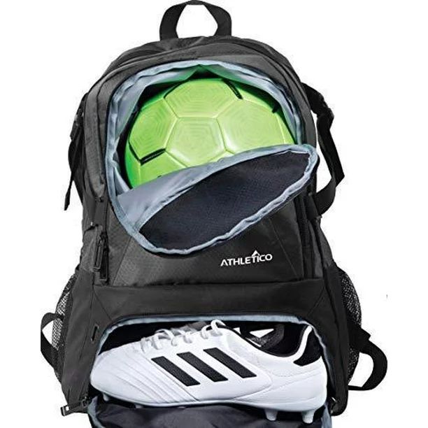 Athletico Black Volleyball and Basketball and Soccer and Football Sports Equipment Backpack - Wal... | Walmart (US)