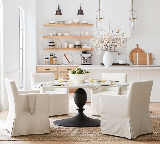 Chapman Oval Bistro Table (54") | Pottery Barn (US)