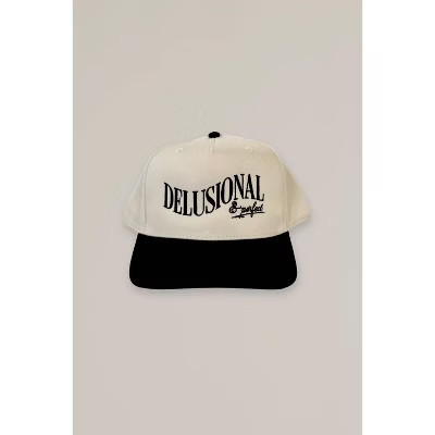 Women's delusional & perfect canvas trucker hat - The Happiest OS | Target