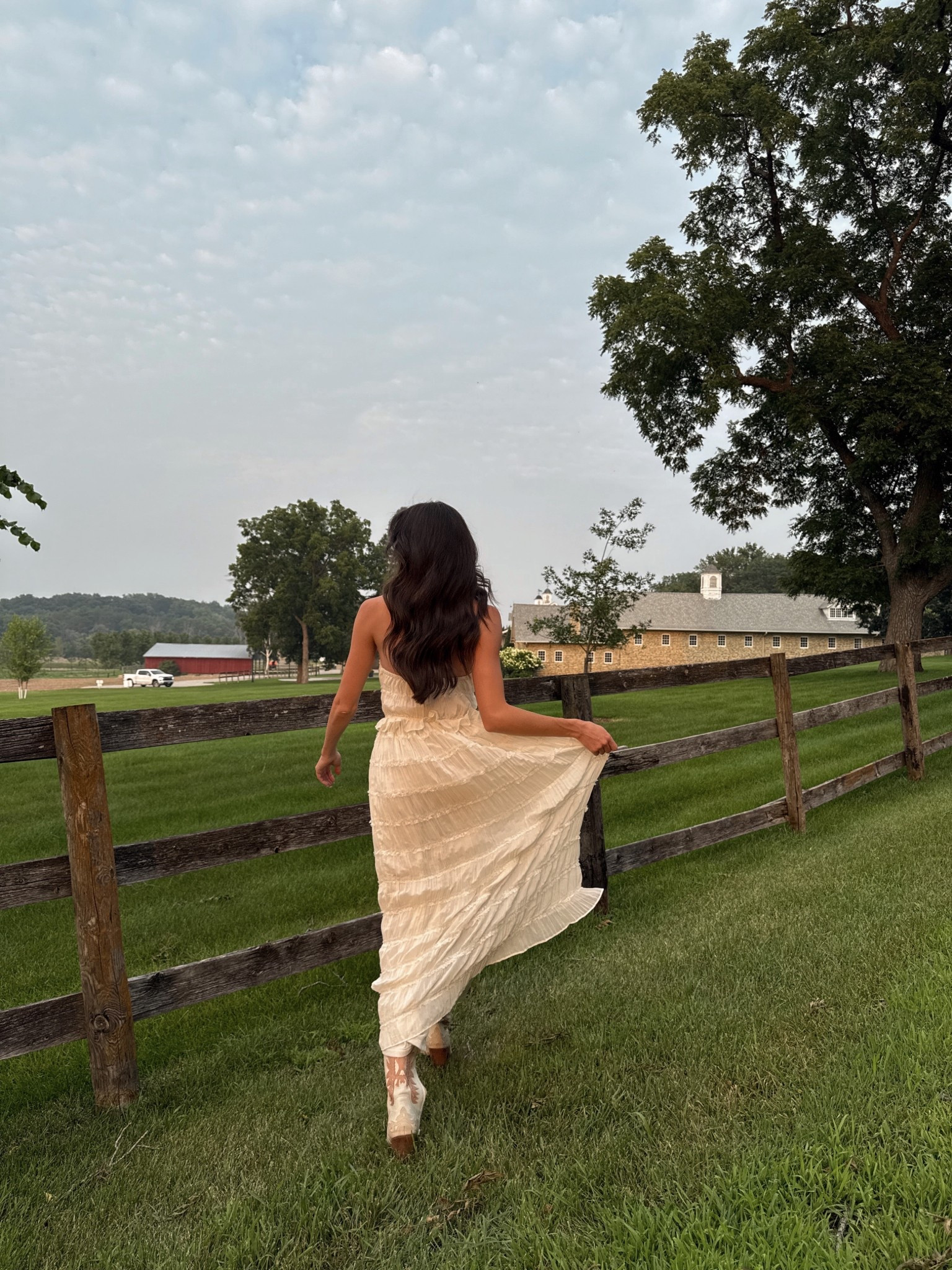 White dress, lulus dress, long white dress, cowboy boots

#LTKStyleTip #LTKWedding #LTKShoeCrush