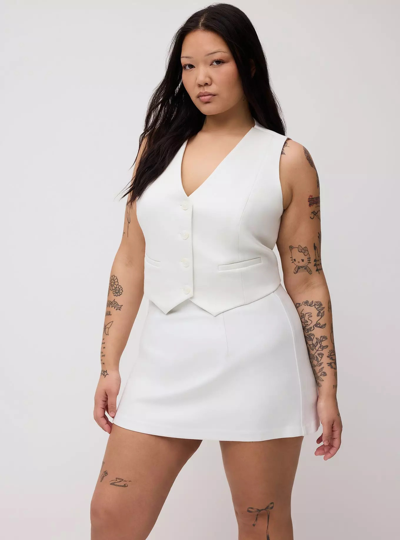 Tailored Ponte Vest | Torrid (US & Canada)