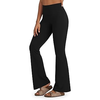 Promover Bootcut Yoga Pants for Women High Waist Dress Pants Flare Leggings 29" 31" 33" Workout P... | Amazon (US)