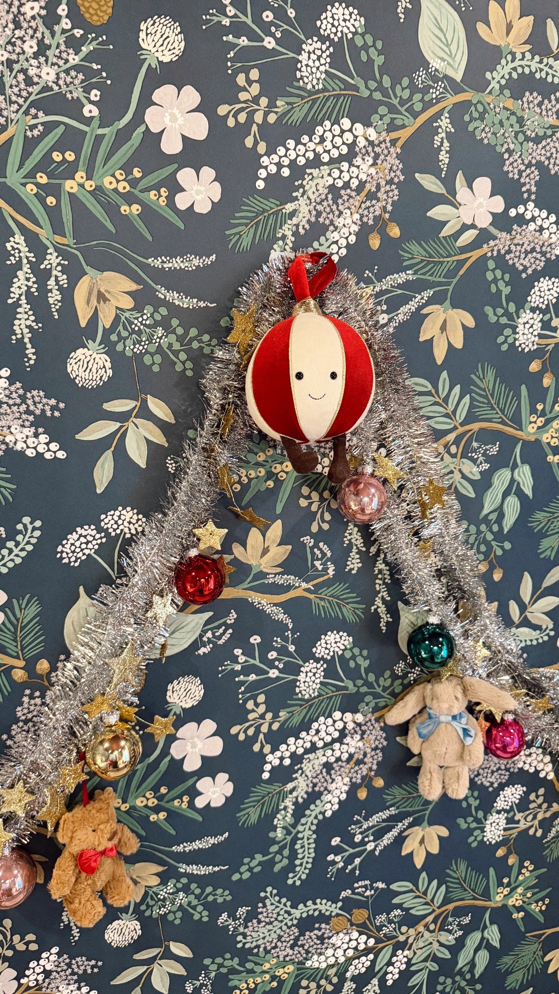 Everything featured in my decorate the nursery for Christmas vlog!